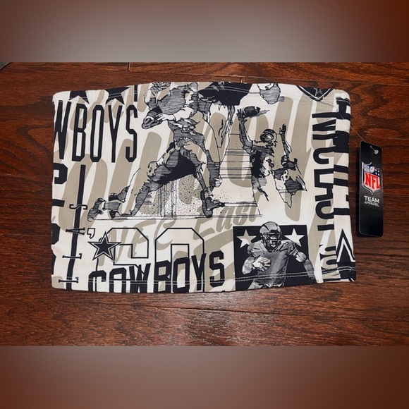 NEW Women's Dallas Cowboys Blue Graphic Tube Top Medium - Picture 7 of 7